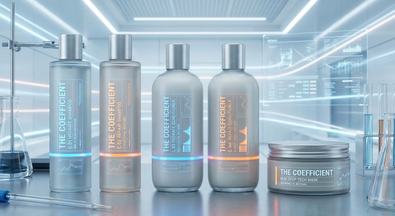 The Coefficient Hydrate Shampoo and Conditioner Contain Naturally Derived Ingredients | All Hair Types, Color & Treated, Fine to Dry Damaged, Sulfate & Dye Free